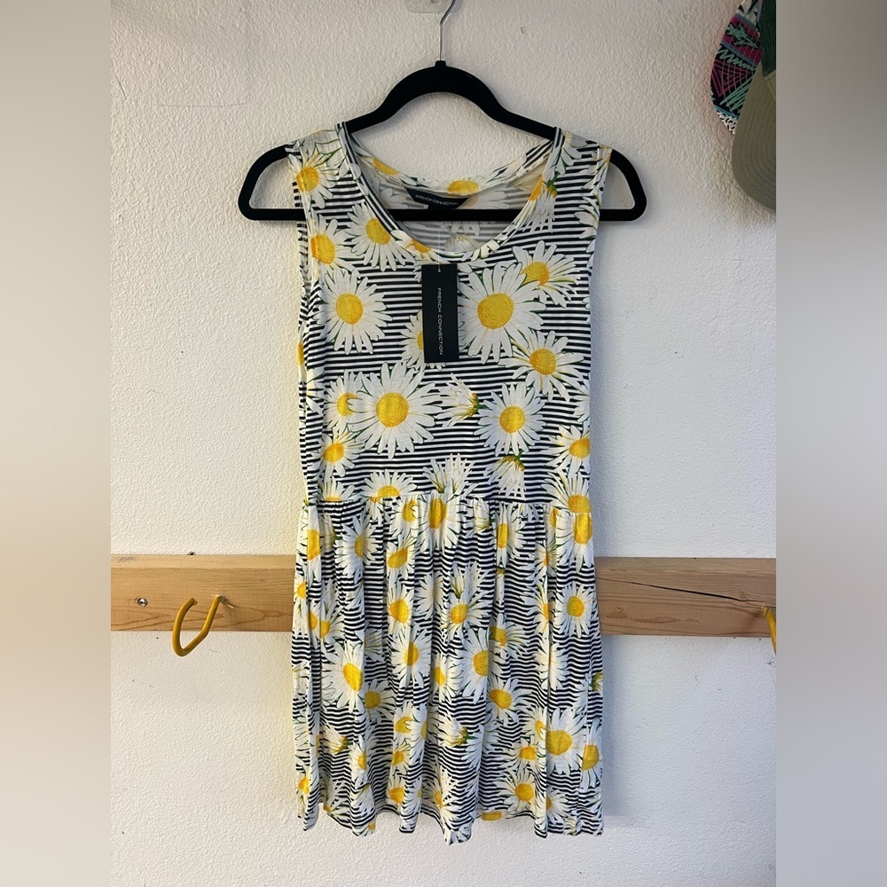 French Connection Daisy Stripe sundress